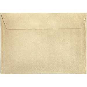 Koperta Ozdobna C5 Pearl złoty 10 Sztuk Galeria Papieru