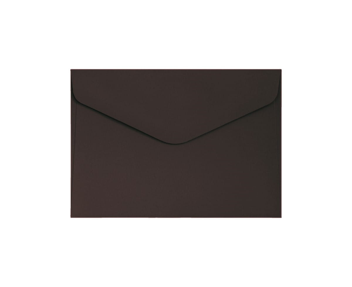 Koperta Ozdobna C6 Gładki Brązowy 10 Sztuk Galeria Papieru