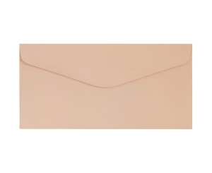 Koperta Ozdobna DL Gładki Brzoskwiniowy 10 Sztuk Galeria Papieru