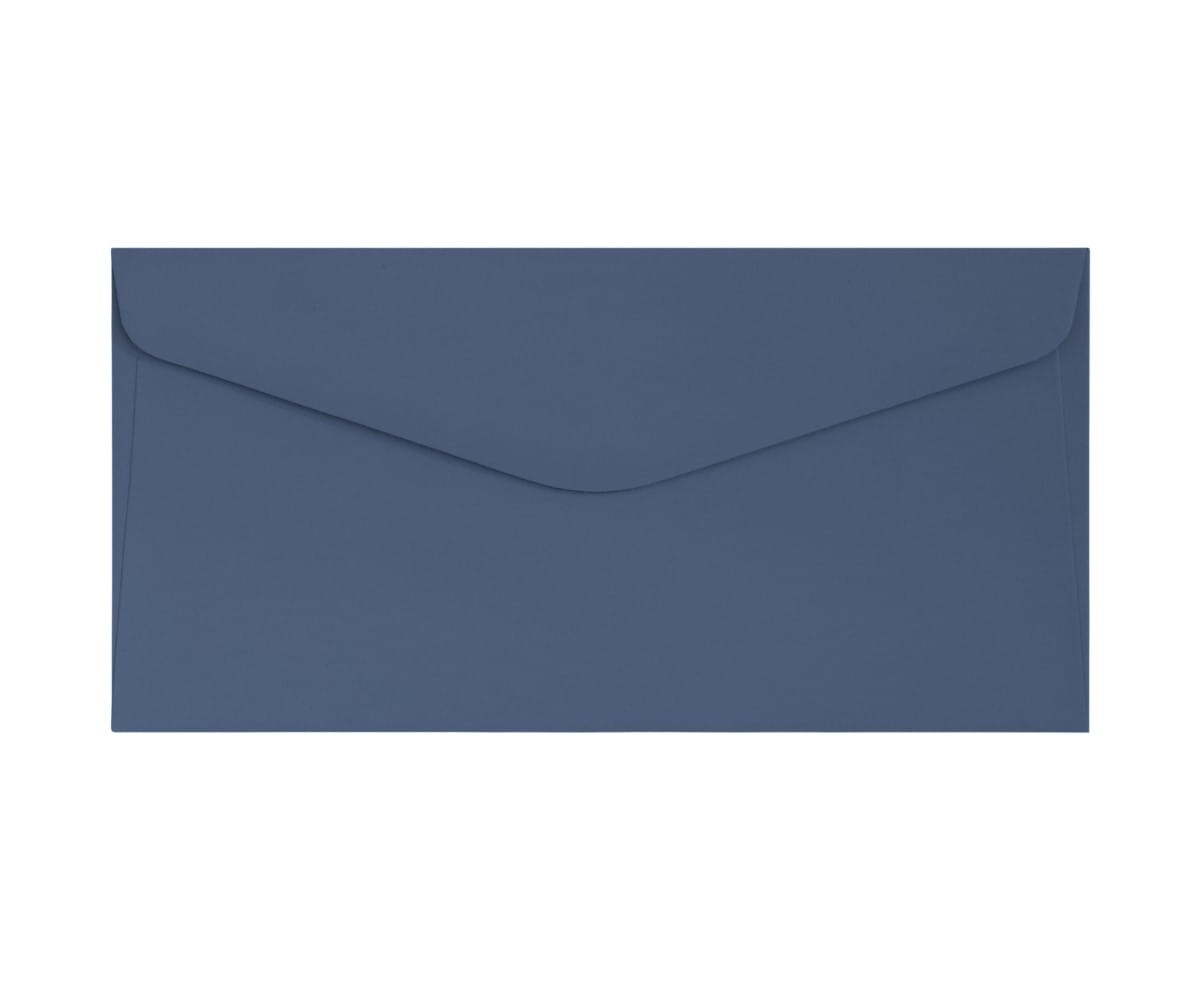 Koperta Ozdobna DL Gładki Granatowy 10 Sztuk Galeria Papieru