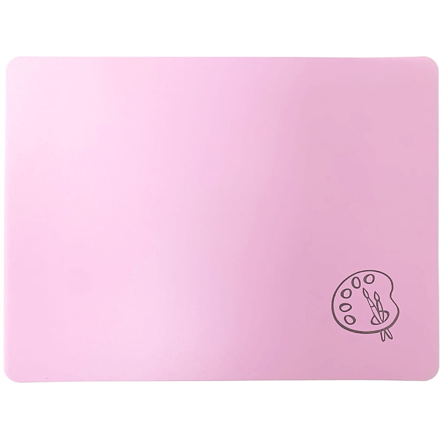 Podkładka Do Prac Plastycznych Na Biurko A4 Pastelowa Różowa Biurfol