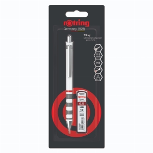 Zestaw Rotring Tikky Ołówek Automatyczny 0,5mm Grafity Do Domu Pracy
