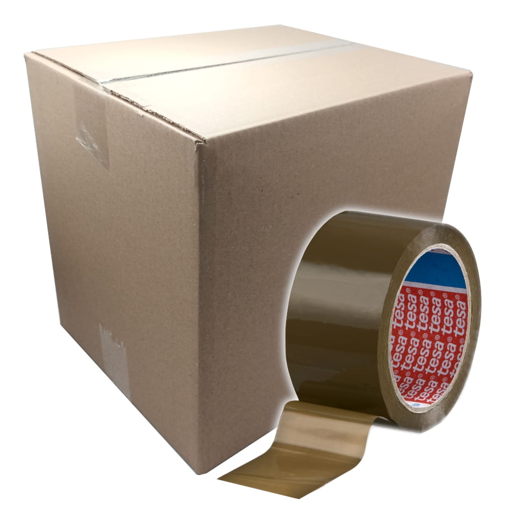 Taśma Pakowa Tesa Solvent 48mm/66m Brązowa 04263-00156-07 TS 36 SZTUK KARTON