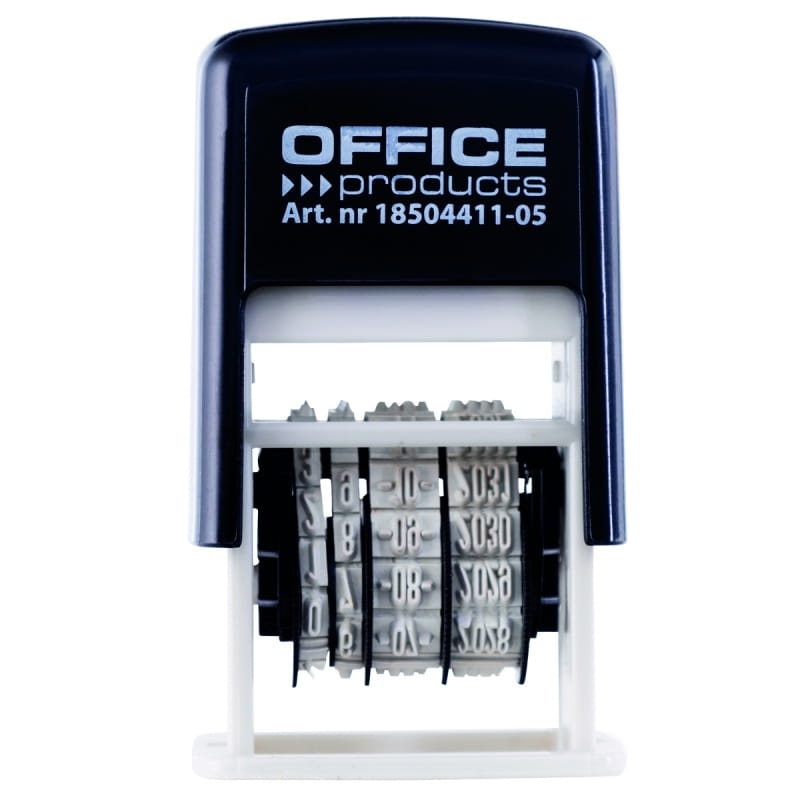 Datownik Pieczątka Automat Office Products Cyfrowy DD-MM-RRRR Czarny