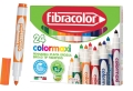 Mazaki Pisaki Superzmywalne Fibracolor Colorito Maxi 24 Kolory 6mm