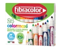 Mazaki Pisaki Superzmywalne Fibracolor Colorito Maxi 24 Kolory 6mm