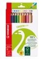 Kredki Trójkątne Ołówkowe Drewniane Stabilo GREENtrio 12 Kolorów 6203/12