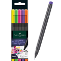 Cienkopisy Grip Faber Castell 5 Kolorów Neonowych 151603FC