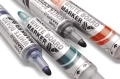 Marker Suchościeralny Pentel Czerwony Z Tłoczkiem Okrągła Końcówka