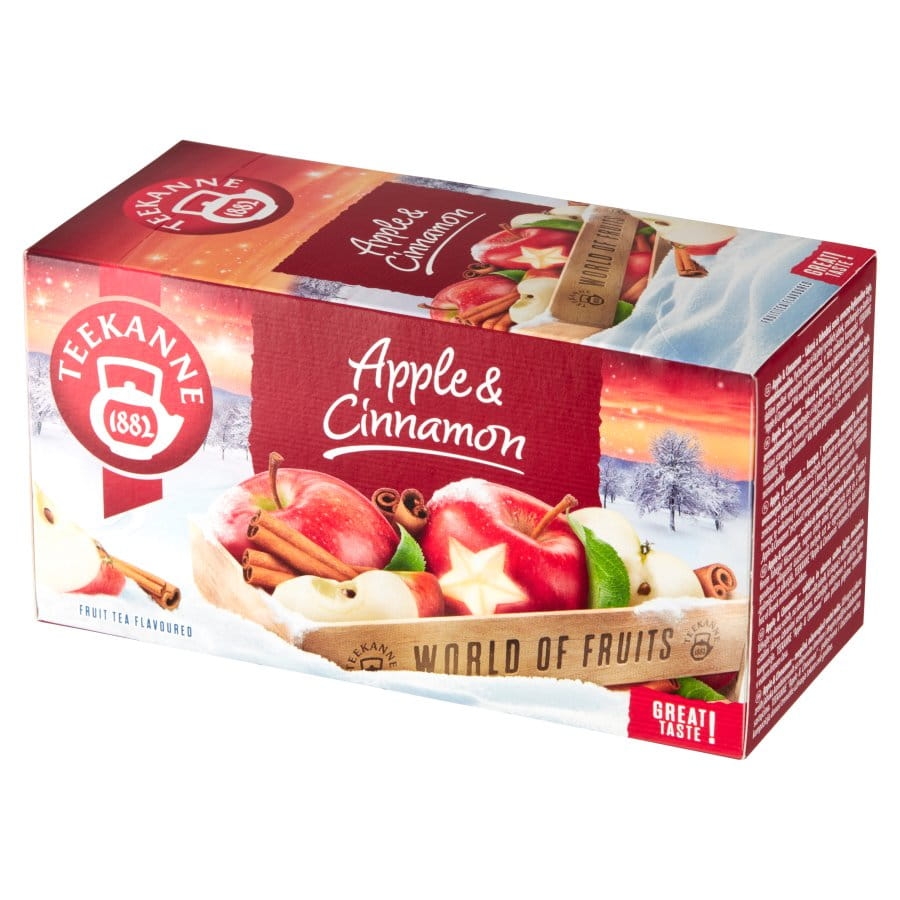 Herbata Ekspresowa Teekanne Apple Cinnamon Jabłko i Cynamon 20 Torebek