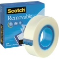 Taśma Klejąca Scotch Removable Usuwalna Matowa 19mm/32,9m