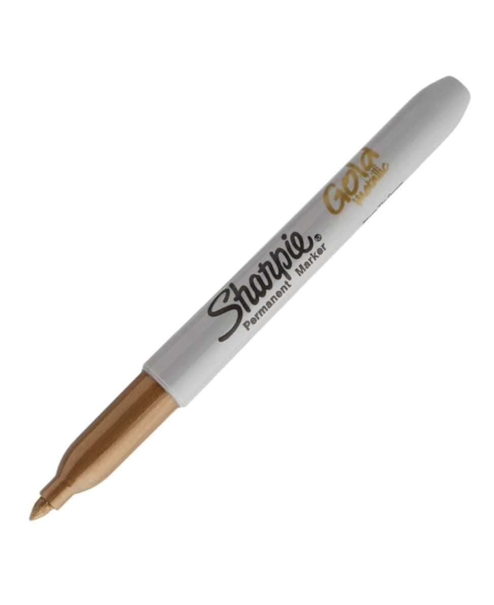Marker Permanentny Sharpie Metallic Złoty Zdobniczy