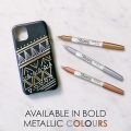 Marker Permanentny Sharpie Metallic Srebrny Zdobniczy