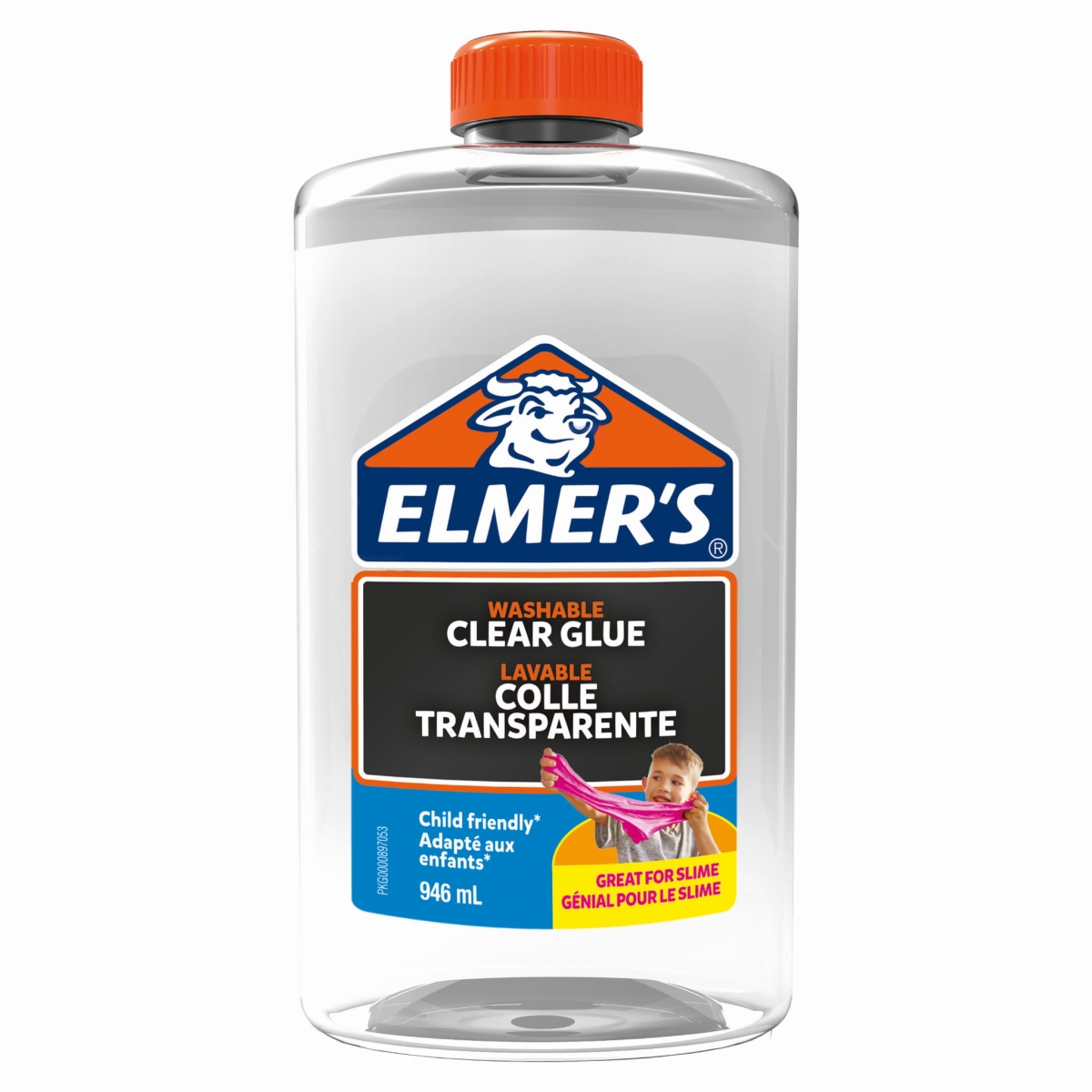 Klej Elmers Przeźroczysty 946 ml Do Tworzenia Slime Glutków Rękodzieła