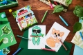 Kredki Drewniane Stabilo Trio Grube Krótkie Animal Vibes 12 Różych Kolorów