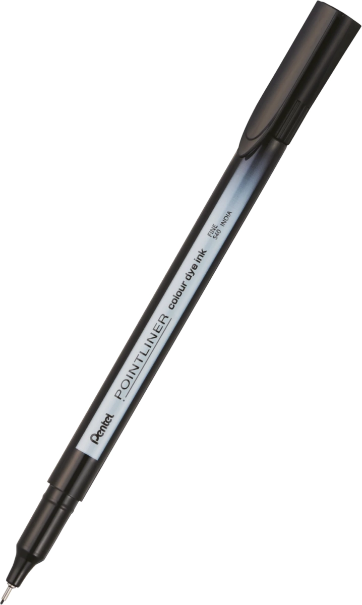 Cienkopis Kreślarski Pentel Pointliner 0,4 mm Czarny Precyzyjna Linia