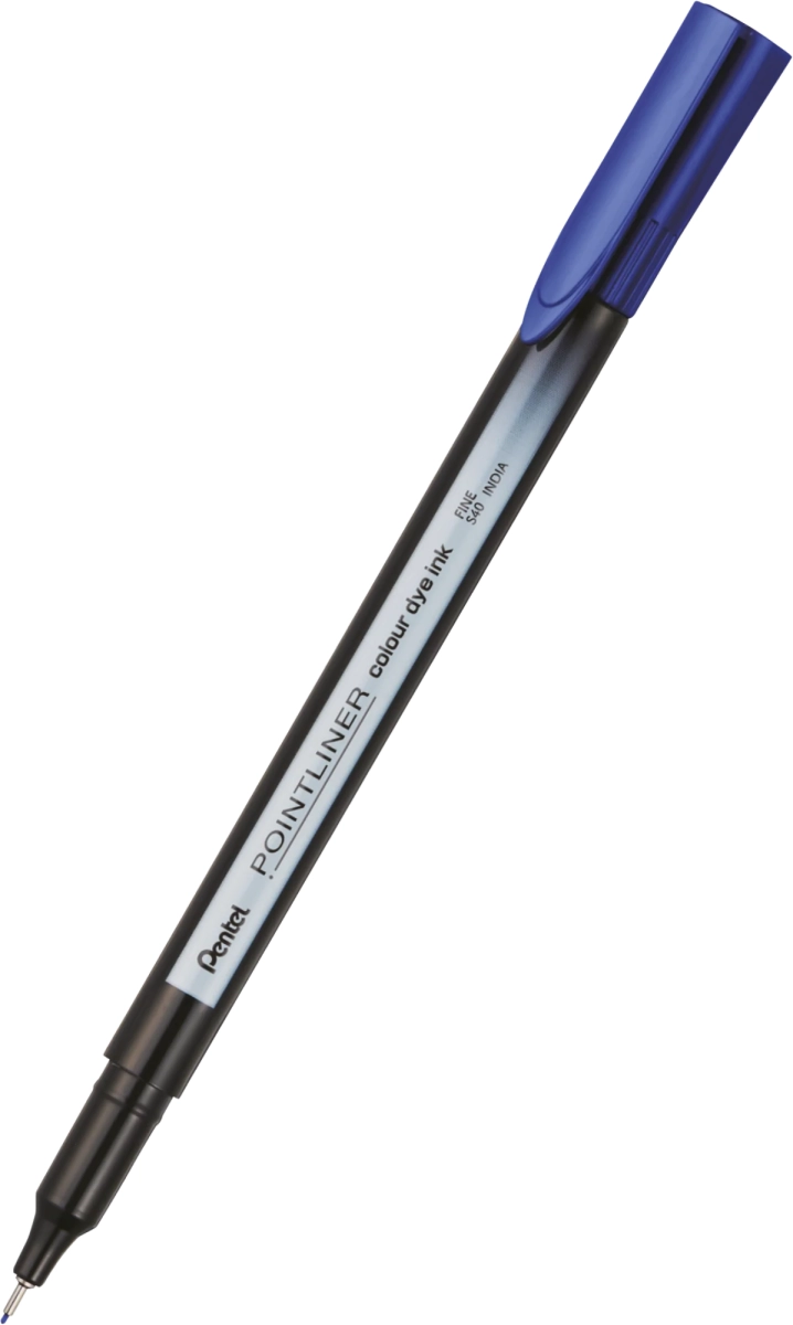 Cienkopis Kreślarski Pentel Pointliner 0,4 mm Niebieski Precyzyjna Linia