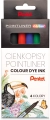 Zestaw Cienkopisów Kreślarskich Pentel Pointliner 0,4mm 4 Różne Kolory