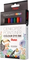 Zestaw Cienkopisów Kreślarskich Pentel Pointliner 0,4 mm 6 Różnych Kolorów