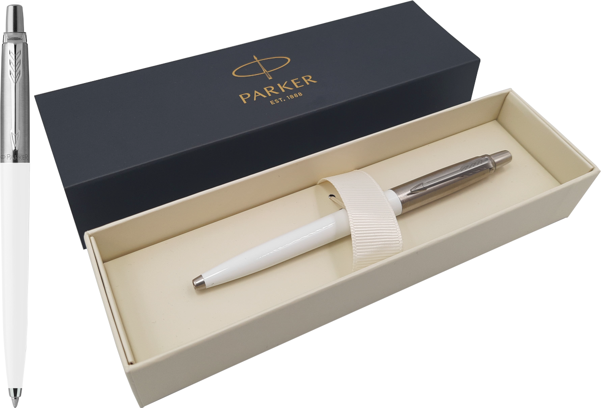Długopis Parker Jotter Originals Biały w Opakowaniu Prezentowym