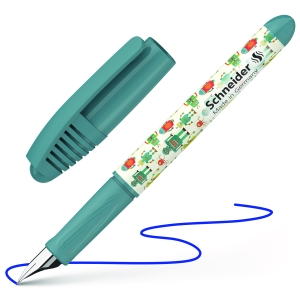 Pióro Wieczne Szkolne Schneider Zippi Cool Robots M Niebieski