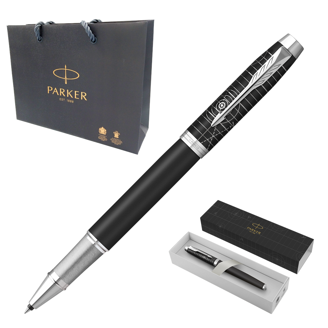 Pióro Kulkowe Parker IM Premium Legacy of Flight + Etui + Torebka