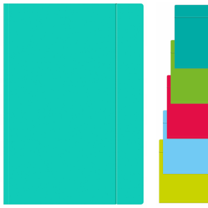 Teczka Z Gumką Na Dokumenty A3+ Mix Kolorów Interdruk