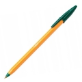 Długopis Biurowy Bic Orange Original Zielony 20 Sztuk Opakowanie Komplet