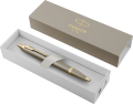 Długopis Automatyczny Parker IM Kropka Nad I Piaskowy + Etui + Torebka