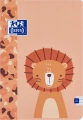 Zeszyt A4/32 Trzylinia Niebieska Oxford Kids Zwierzątka Różne Wzory