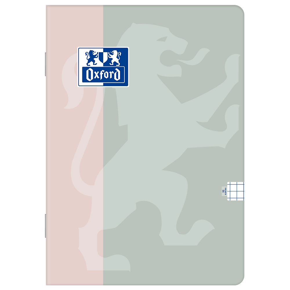 Zeszyt A5/32 Kratka Oxford B-Light Pastel Różne Wzory 1 Sztuka