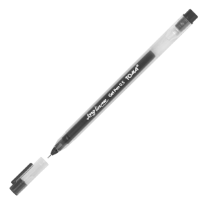 Długopis Żelowy Long Line Czarny Toma Grubość Końcówki 0,5mm