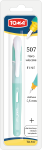 Pióro Wieczne Rubber Grip TO-507 Toma Pastelowy Zielony Linia 0,5mm