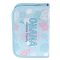 Piórnik Szkolny Z Wyposażeniem Dwie Klapy Niebieski Stitch Angel Ohana Paso