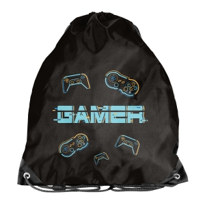 Worek Na Buty Ubranie Sportowe Gaming Paso Dla Graczy Fanów Gier 45×34 cm