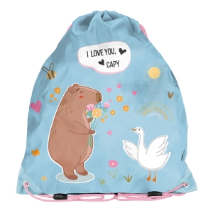 Worek Na Buty Ubranie Sportowe Kapibara Paso Dla Fanów Zwierząt 45×34 cm