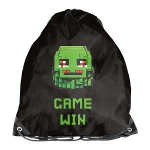 Worek Na Buty Ubranie Sportowe Piksel Paso Dla Graczy Fanów Gier 45×34 cm