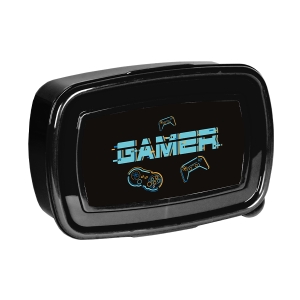 Śniadaniówka Gaming Paso 750 ml Dla Graczy Fanów Gier Szczelna Lekka