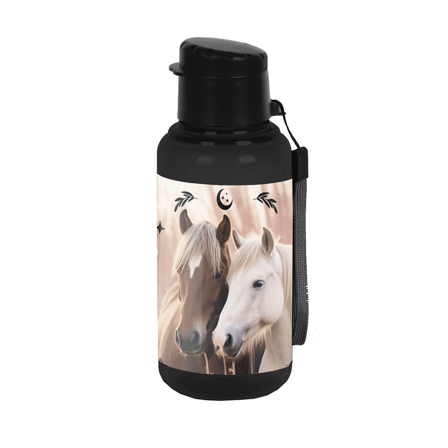 Bidon Na Wodę Napoje Konie Paso 500 ml Pasek Na Rękę Do Trzymania Pojemny