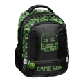 Plecak Szkolny 2 Komory Tornister Pojemny Paso Pixel Game Win Dla Gracza