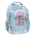Plecak Szkolny 2 Komory Tornister Pojemny Paso Błękit Stitch & Angel Ohana