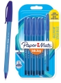 Długopis Z Zatyczką Paper-Mate INKJOY 100 M CAP Niebieskie 8 Sztuk na Blistrze