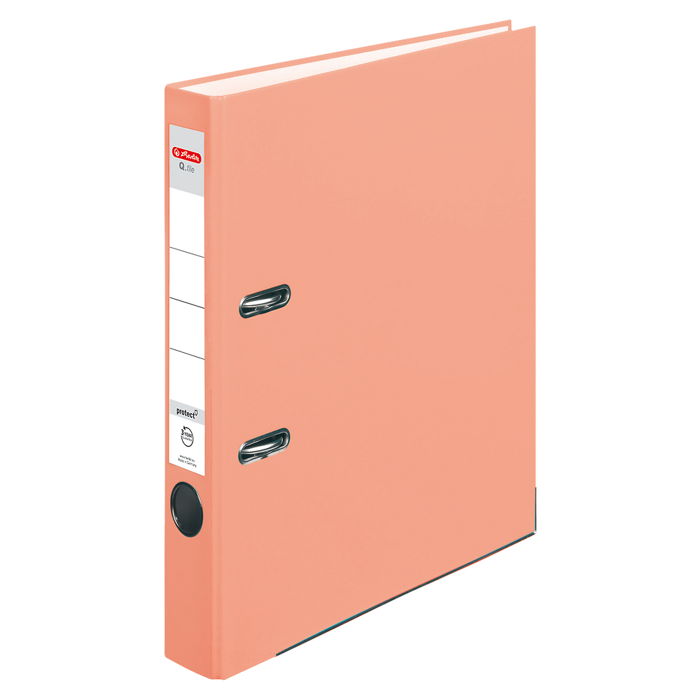 Segregator Herlitz A4/50mm 5cm Salmon Łososiowy