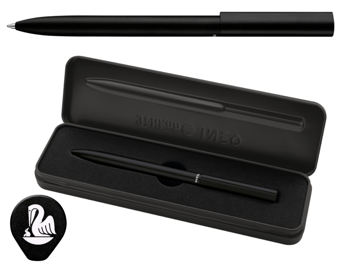 Długopis Elegancki Pelikan K6 Ineo Black Rock W Etui Czarny