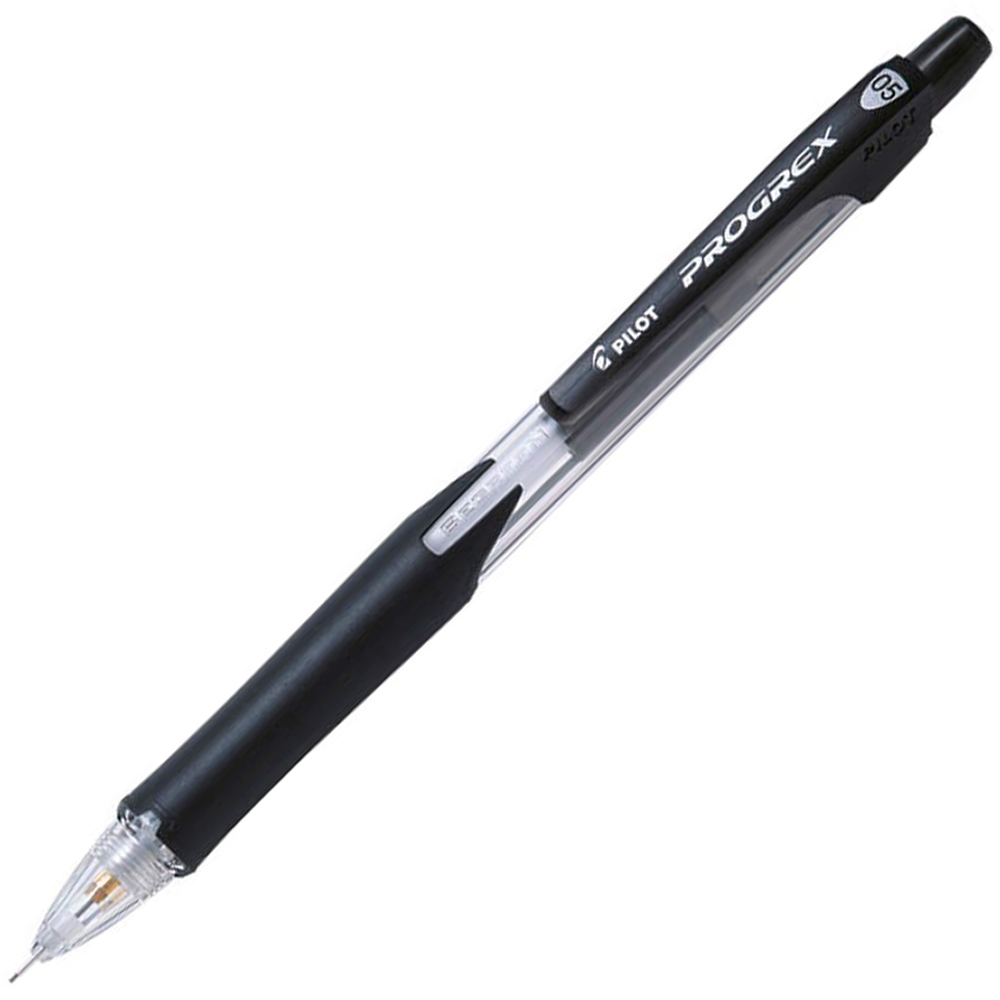 Ołówek Automatyczny Pilot Progrex 0,5mm Czarny H-125C-SL-B-BG