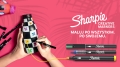Markery Zdobnicze Akrylowe Sharpie Kolory Ziemi 12 Sztuk  + Zajączek
