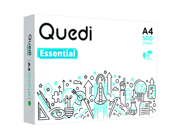 Papier Biały Biurowy Ksero A4 Quedi Essential 80g 500 arkuszy