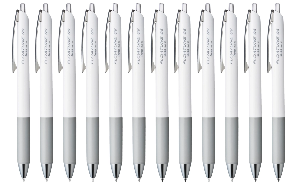 Pióro Kulkowe Pentel Floatune 0,8mm Czarny BY208CX 12 Sztuk Opakowanie