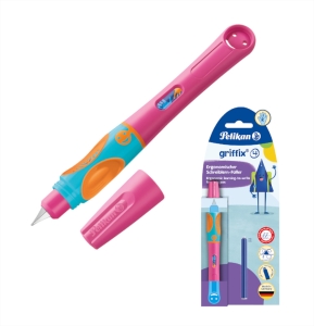 Pióro Wieczne Pelikan Griffix Lovely Pink Dla Praworęcznych Z Nabojem