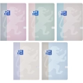 Zeszyt B5/96 Klejony Kratka Z Marginesem Oxford B-Light Pastel Różne Wzory